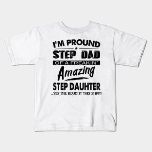 Tee - Step dad 2020 Kids T-Shirt